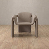 Linen Blend::Taupe::White Oak