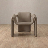 Top Grain Leather::Taupe::White Oak