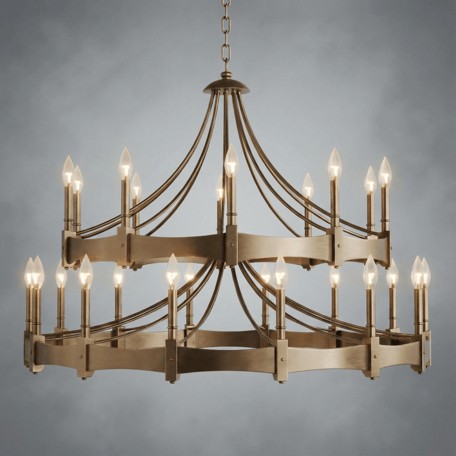 Guild Two-Tier Chandelier — dimensions