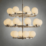 Halo Strata Three-Tier Chandelier