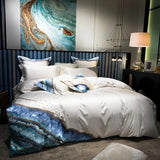 Whimsical Waters Duvet Cover Set (Long-staple Sateen Cotton)