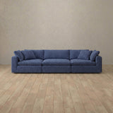 Boucle::Heavens Sofa Heavens 3-Seater OceanBlue Boucle v1