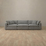 Boucle::Heavens Sofa Heavens 3-Seater Stone Boucle v1