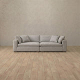 Linen Blend::Heavens Sofa Heavens Loveseat Pewter Linen Blend v1