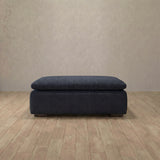 Linen Blend::Heavens Sofa Heavens Ottoman InkBlue Linen Blend v2