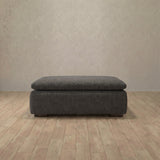 Linen Blend::Heavens Sofa Heavens Ottoman Smoke Linen Blend v2