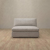 Linen Blend::Heavens Sofa Heavens Single Pewter Linen Blend