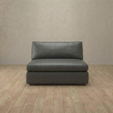 Top Grain Leather::Heavens Sofa Heavens Single Smoke Top Grain Leather