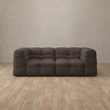 Linen Blend::Juna Comfort Sofa 2 Seater Truffle Linen Blend