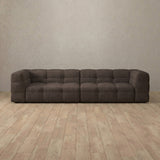 Linen Blend::Juna Comfort Sofa 3 Seater Truffle Linen Blend