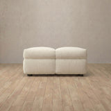Linen Blend::Juna Comfort Sofa Ottoman Ivory Linen Blend