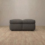 Linen Blend::Juna Comfort Sofa Ottoman Smoke Linen Blend