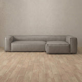 Top Grain Leather::Leather Top Grain Sofa 4 Seater Pewter Top Grain Leather