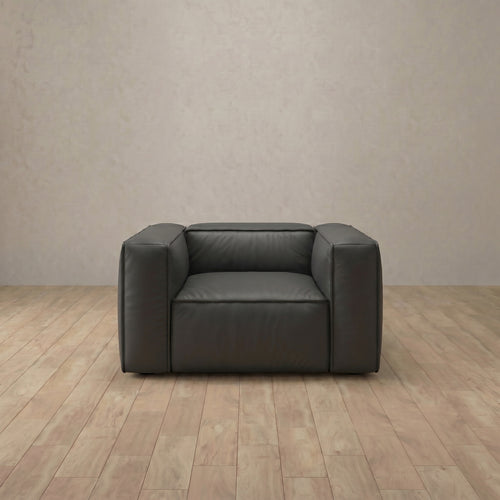 Leather Top Grain Sofa Armchair