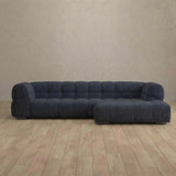 Puff Sofa Chaise Sectional (111")