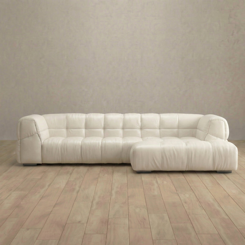 Puff Sofa Chaise Sectional (111