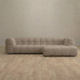 Puff Sofa Chaise Sectional (111")