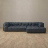 Puff Sofa Chaise Sectional (133")