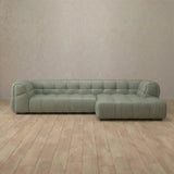 Puff Sofa Chaise Sectional (133")