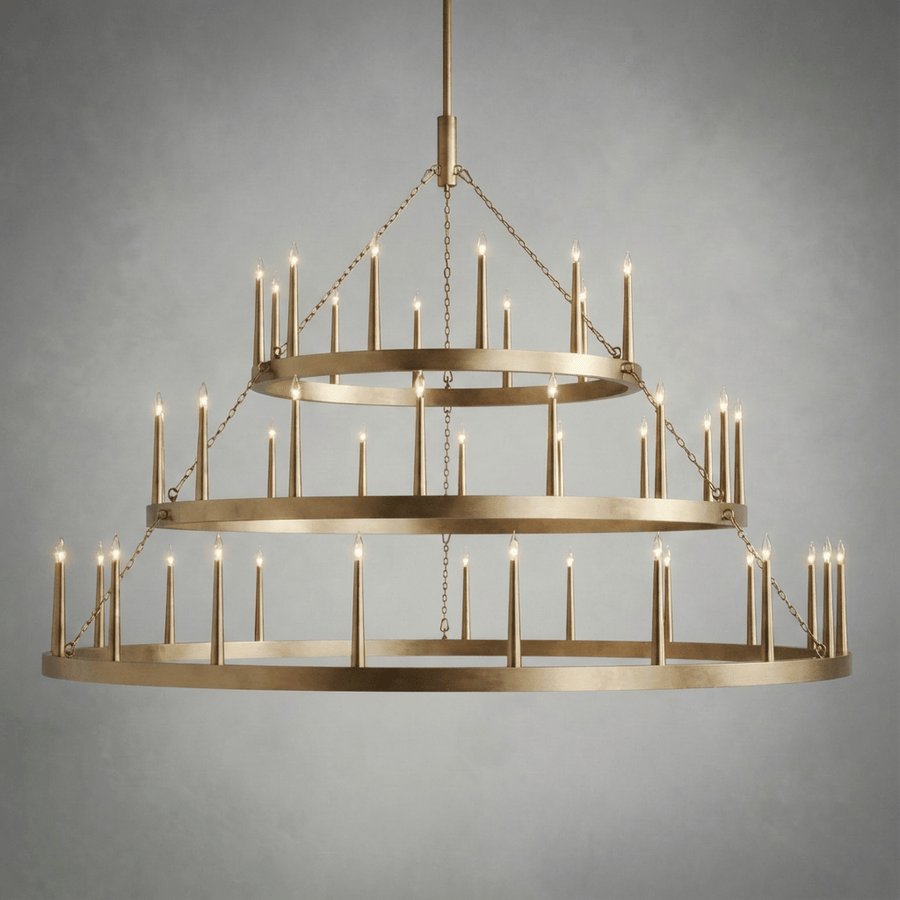 Lineage Three-Tier Chandelier — dimensions