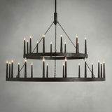 Lineage Two-Tier Chandelier