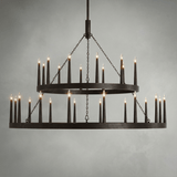 Lineage Two-Tier Chandelier