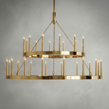Lineage Two-Tier Chandelier