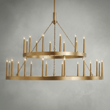 Lineage Two-Tier Chandelier