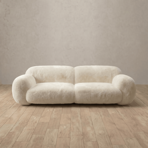 Aspen Cloud Sofa Loveseat (87")