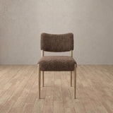 Shearling::Saddle::White Oak