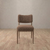 Shearling::Saddle::Walnut