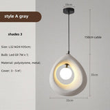 Circular Wabi Sabi Pendant Light