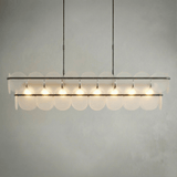 Opaline Rectangular Chandelier