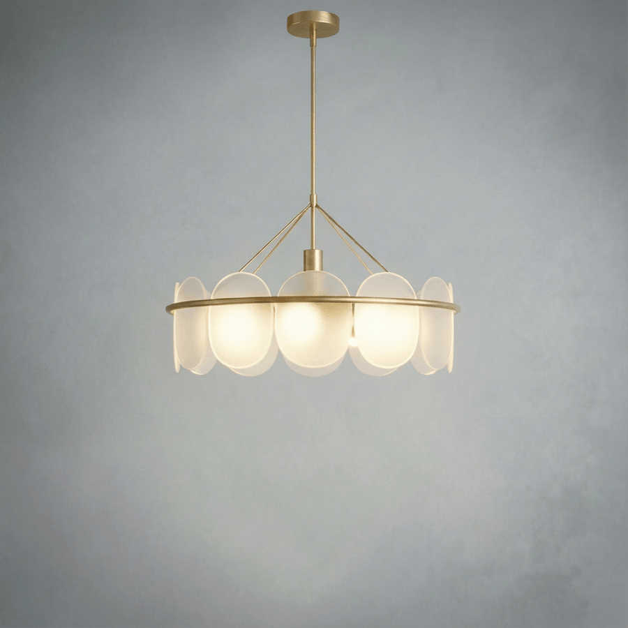 Opaline Round Chandelier — dimensions