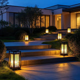 Cage Post Light (Outdoor Solar)