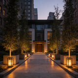 Cage Post Light (Outdoor Solar)