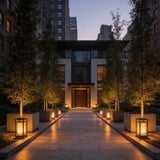 Cage Post Light (Outdoor Solar)