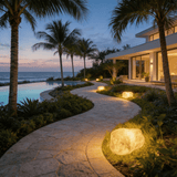 Vibrant Stone Outdoor Light