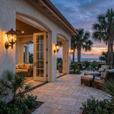 Classical Outdoor Solar Wall Light