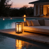 Cage Post Light (Outdoor Solar)