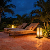 Cage Post Light (Outdoor Solar)