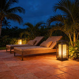 Cage Post Light (Outdoor Solar)