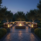 Cage Post Light (Outdoor Solar)