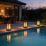 Cage Post Light (Outdoor Solar)