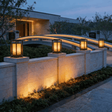 Cage Post Light (Outdoor Solar)