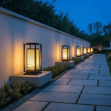 Cage Post Light (Outdoor Solar)