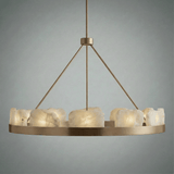 Relic Stone Round Chandelier