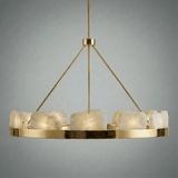 Relic Stone Round Chandelier