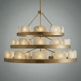 Relic Stone Three-Tier Chandelier