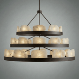 Relic Stone Three-Tier Chandelier